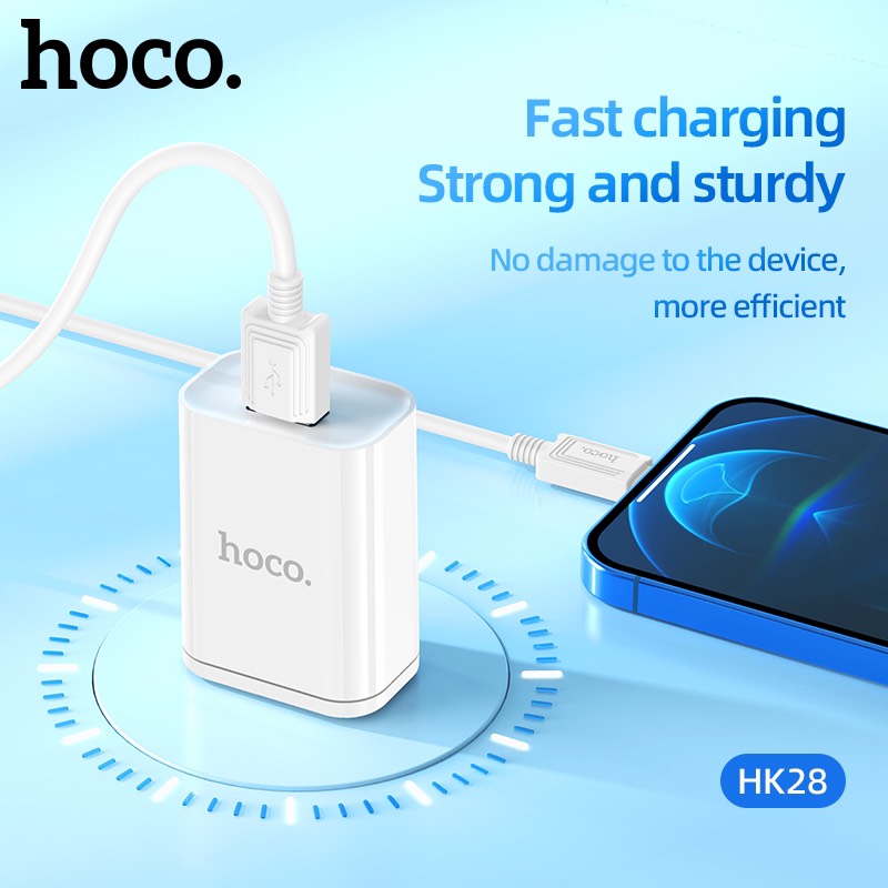 Cốc Sạc Nhanh Hoco Hk28 22.5W Qc3.0 Super Charge Chuẩn Pd/pps Cổng Usb