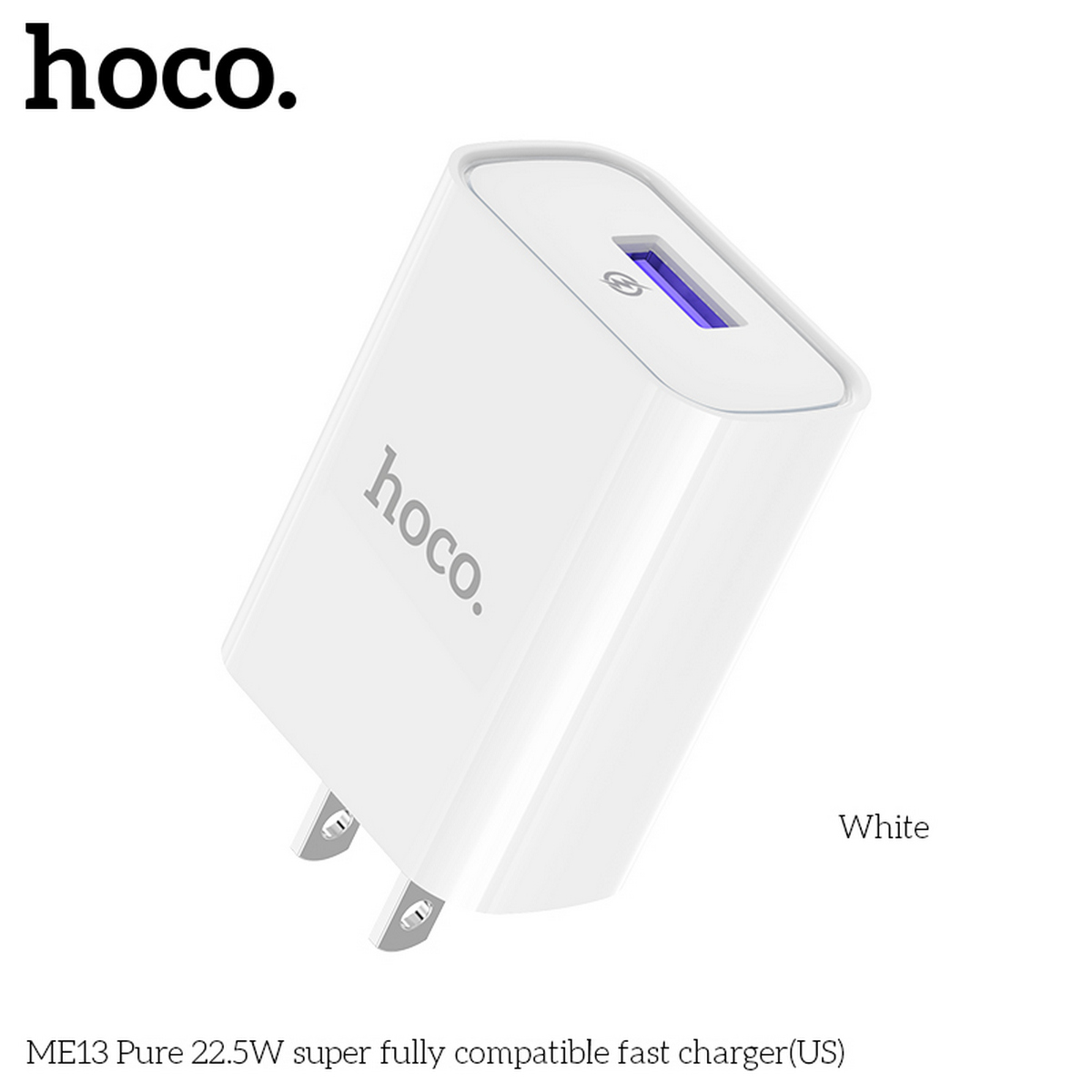Cóc Sạc Nhanh Hoco ME13 22.5W  QC3.0 5A Cổng Sạc USB