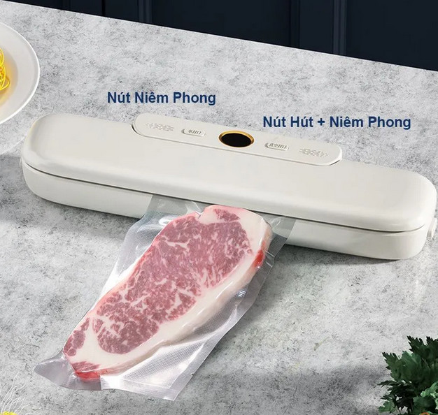 Máy Hút Chân Không Fk-7912  Vacuum Sealer Tiện Dụng Cho Nhà Bếp