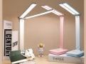 Đèn Led Để Bàn D20 2 Cánh Có Cảm Ứng 3 Chế Độ Sáng Đọc Sách, Làm Việc, Học Tập Tiện Lợi