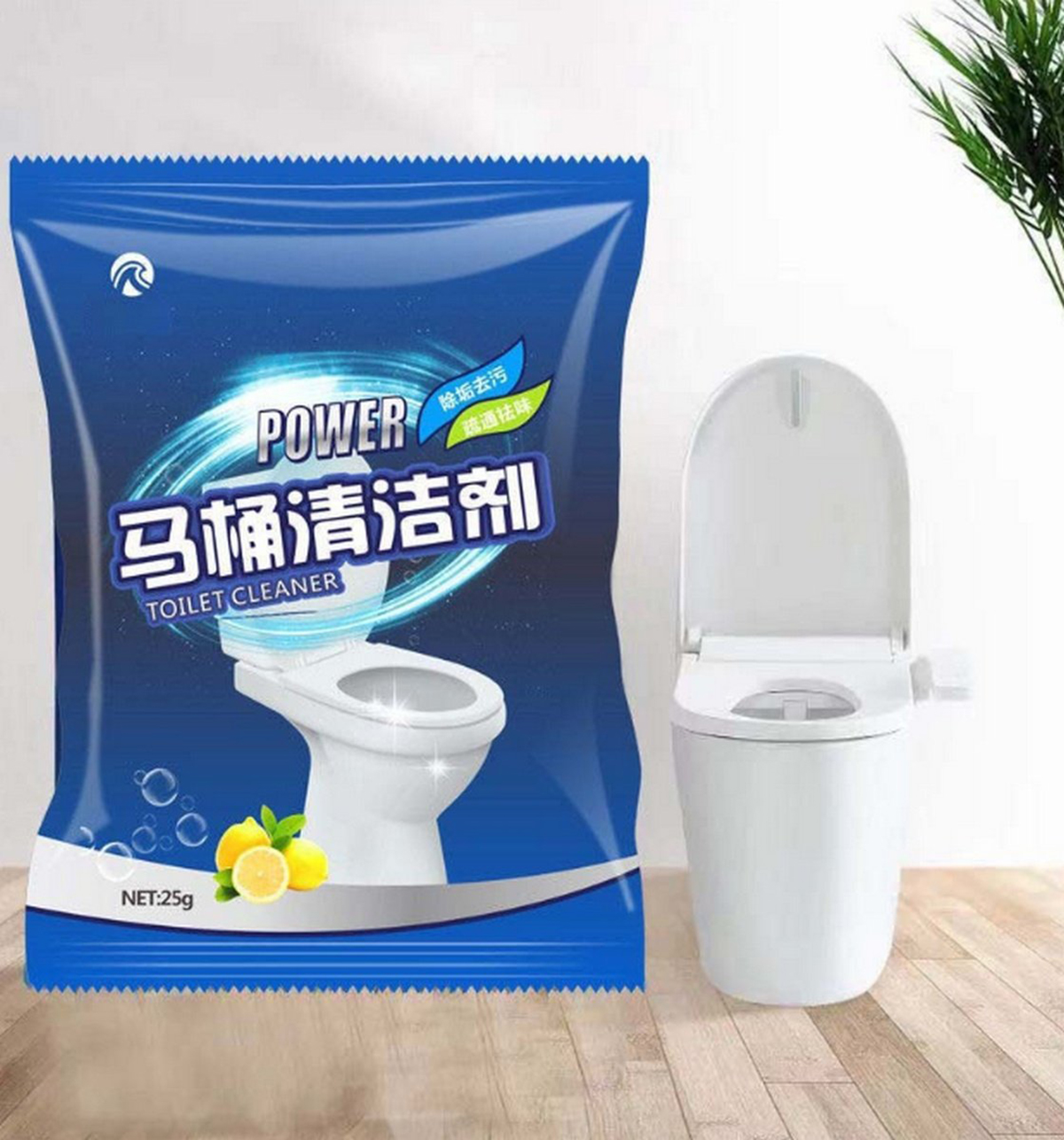 Bột Tẩy Đa Năng Làm Sạch, Khử Mùi Đường Ống Và Toilet 25G