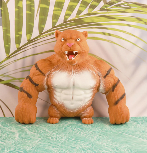 Đồ Chơi Xả Stress Hình Hổ Nắn, Bóp, Đàn Hồi Size Nhỏ