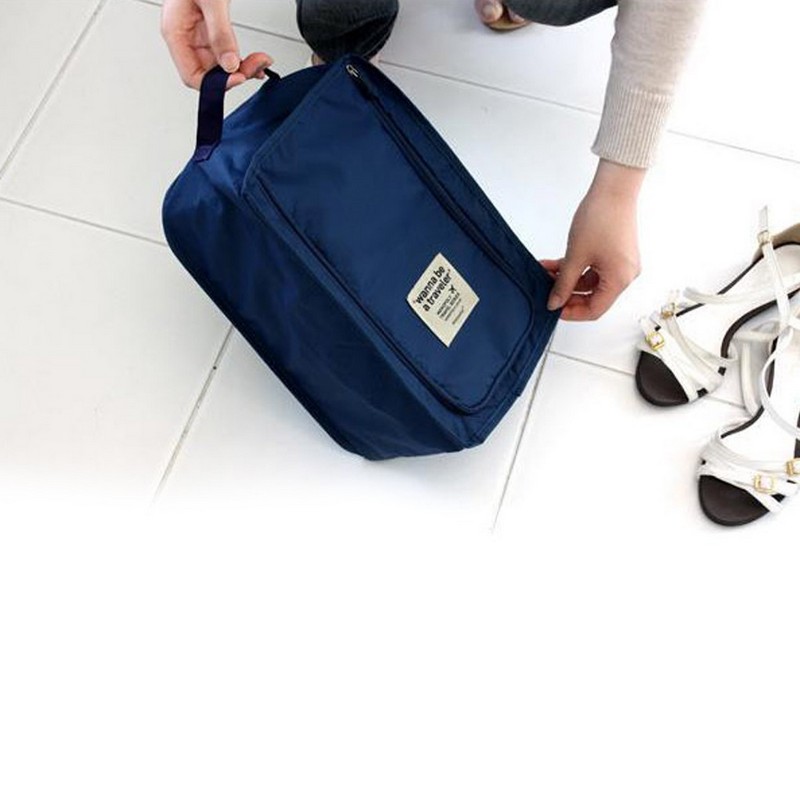 Túi Đựng Giày Du Lịch Tiện Dụng Nhiều Màu Traveler 31X20X10Cm