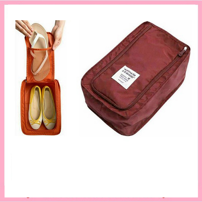 Túi Đựng Giày Du Lịch Tiện Dụng Nhiều Màu Traveler 31X20X10Cm