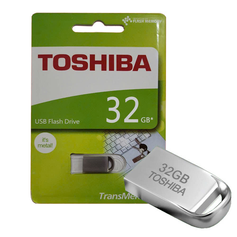 Usb 2.0 Toshiba 32Gb Mini U202 Hợp Kim Nhôm Cao Cấp