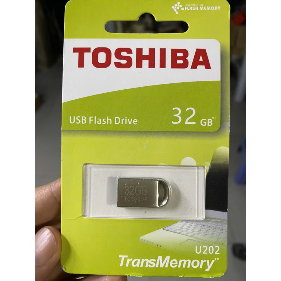 Usb 2.0 Toshiba 32Gb Mini U202 Hợp Kim Nhôm Cao Cấp