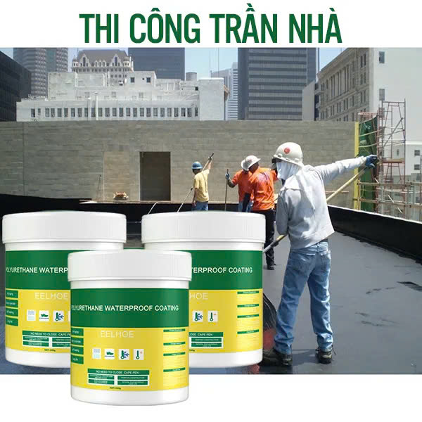 Keo Chống Thấm Nano Trong Suốt Nhật Bản Khối Lượng 300G Kèm Cọ