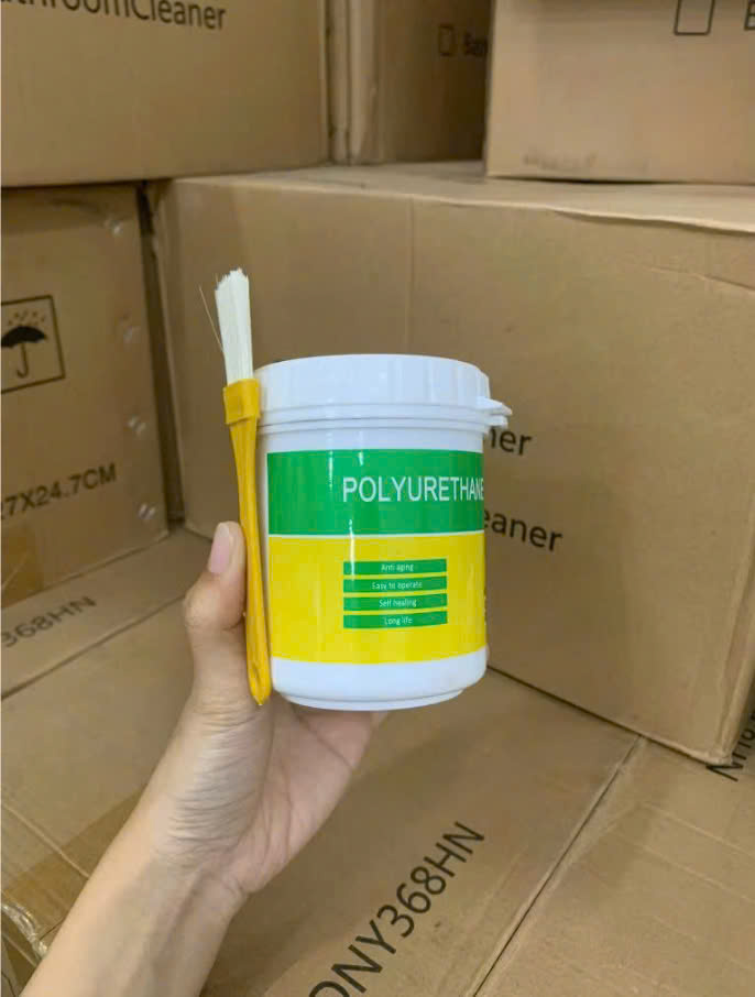 Keo Chống Thấm Nano Trong Suốt Nhật Bản Khối Lượng 300G Kèm Cọ
