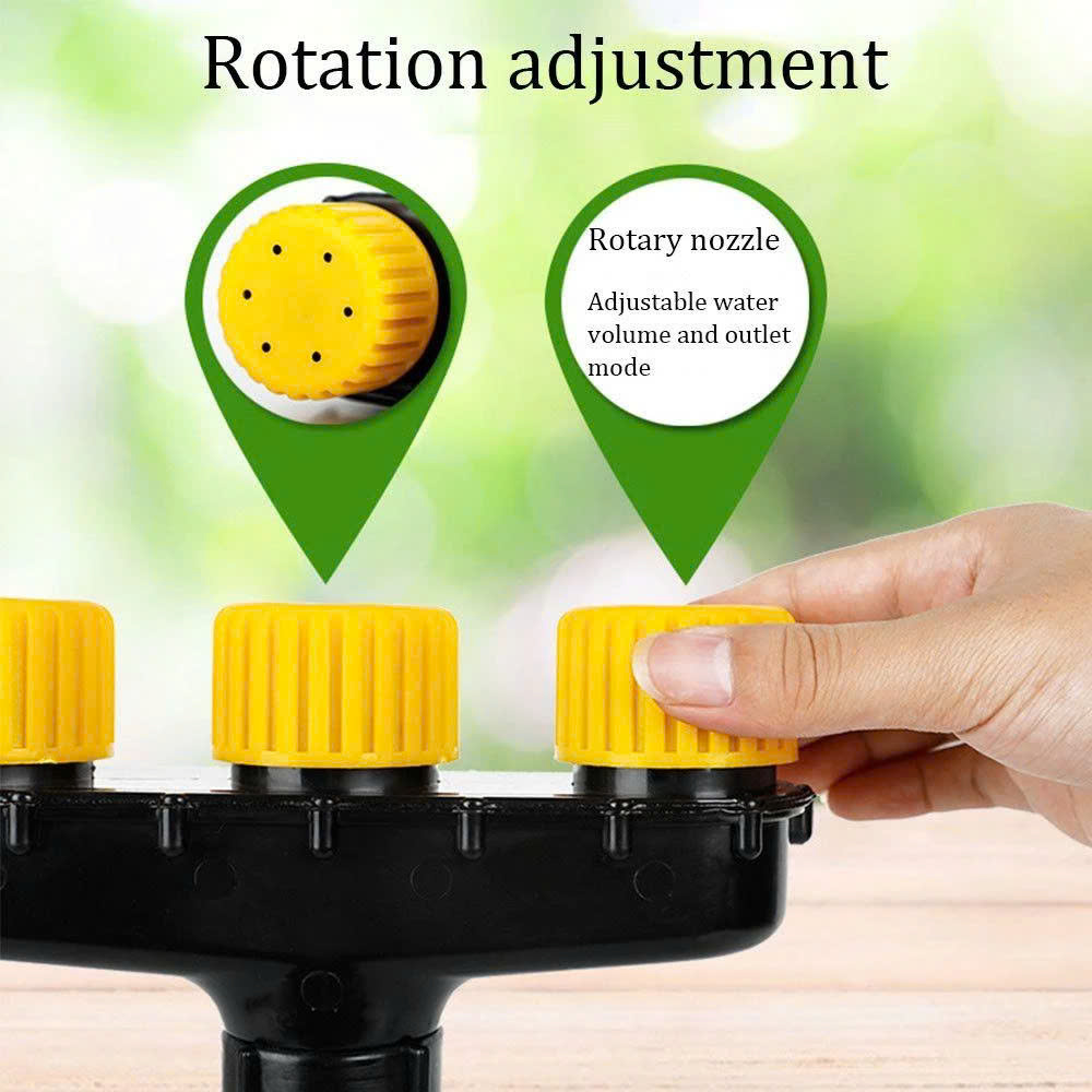 Vòi Xịt Tưới Cây 4 Đầu Đa Năng Tiện Lợi Dễ Tháo Lắp