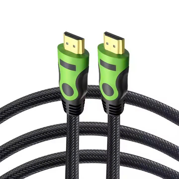 Cáp 2 Đầu Hdmi Dây Dù Tròn Xanh Dài 20M Hình Ảnh Sắc Nét Chuẩn Full Hd