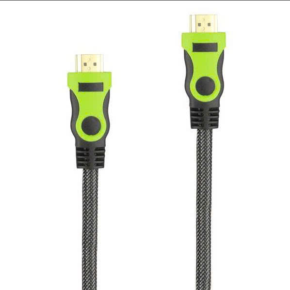 Cáp 2 Đầu Hdmi Dây Dù Tròn Xanh Dài 20M Hình Ảnh Sắc Nét Chuẩn Full Hd