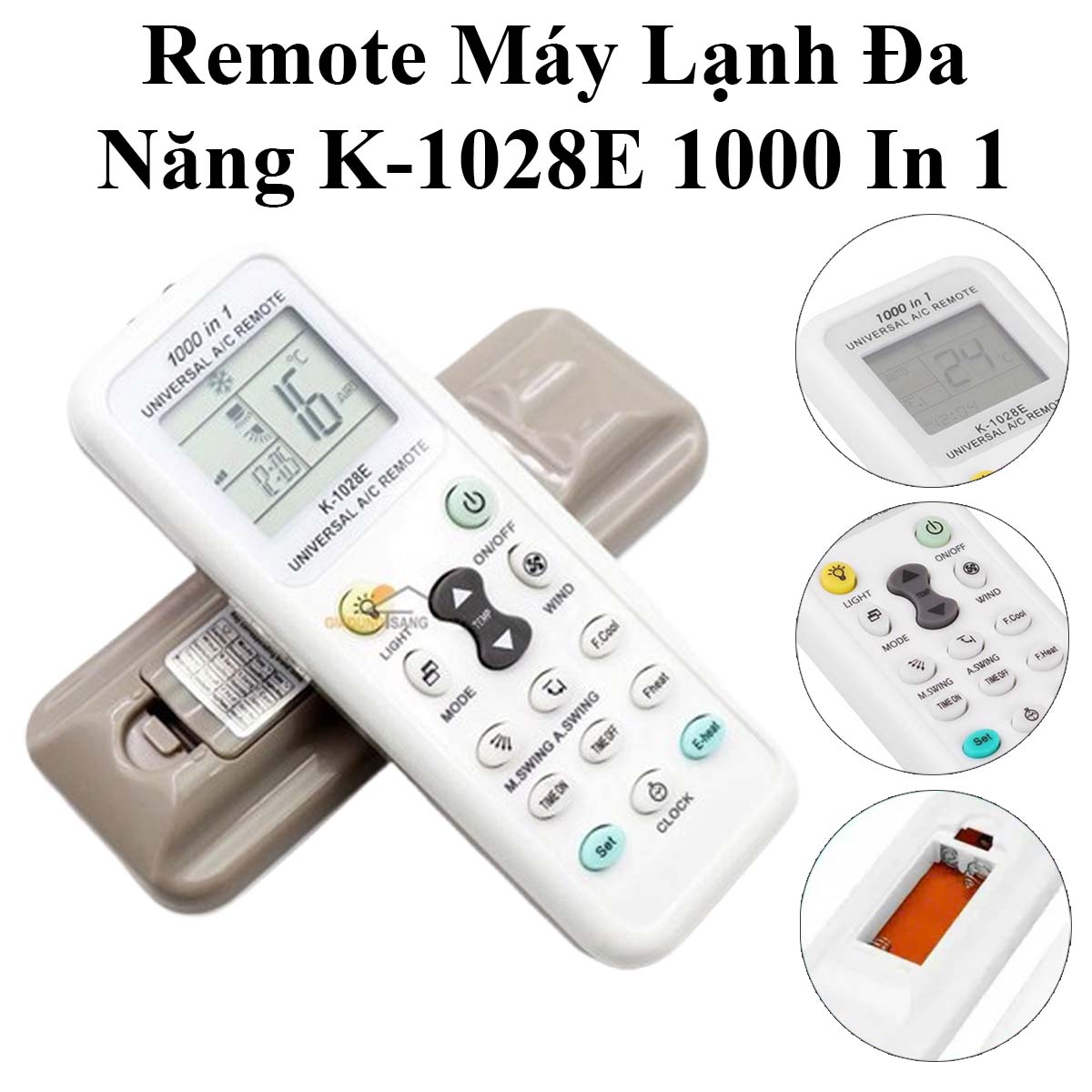Remote Máy Lạnh Đa Năng K-1028E 1000 In 1 Tiện Dụng