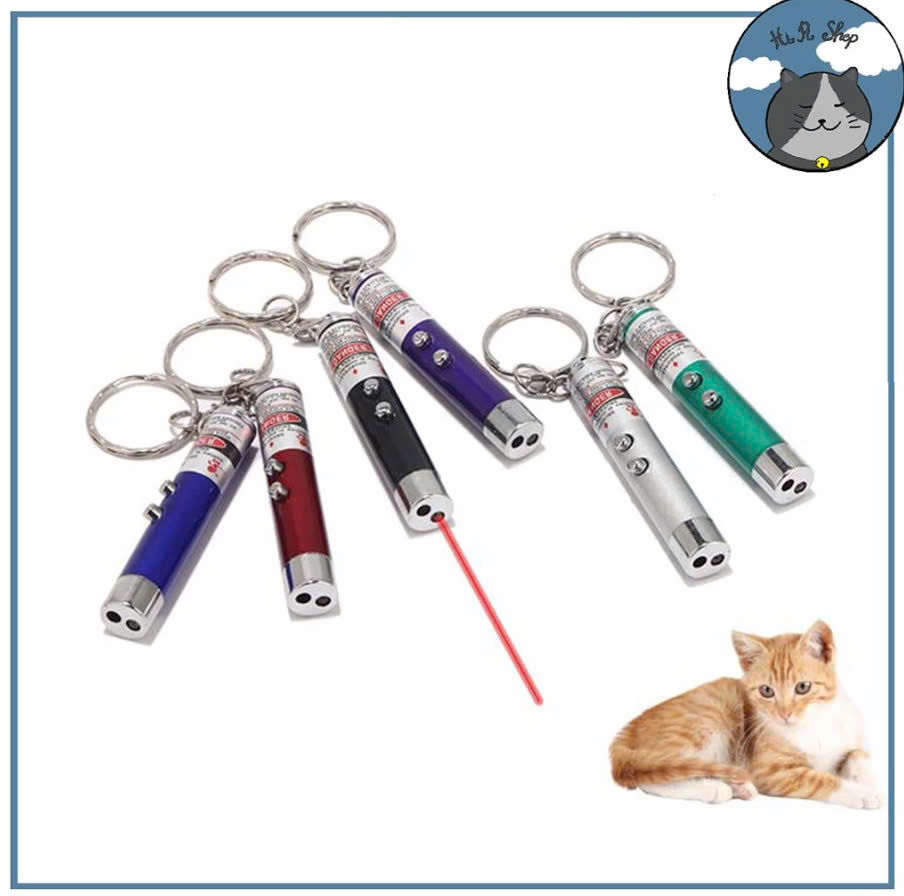 Đèn Pin Móc Khóa Mini 3 Trong 1 Tiện Lợi Dễ Thương