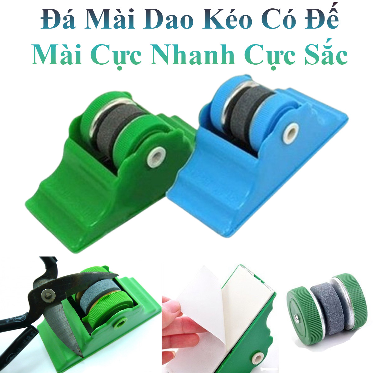 Dụng Cụ Mài Dao Kéo Có Đế Mài Cực Nhanh Cực Sắc