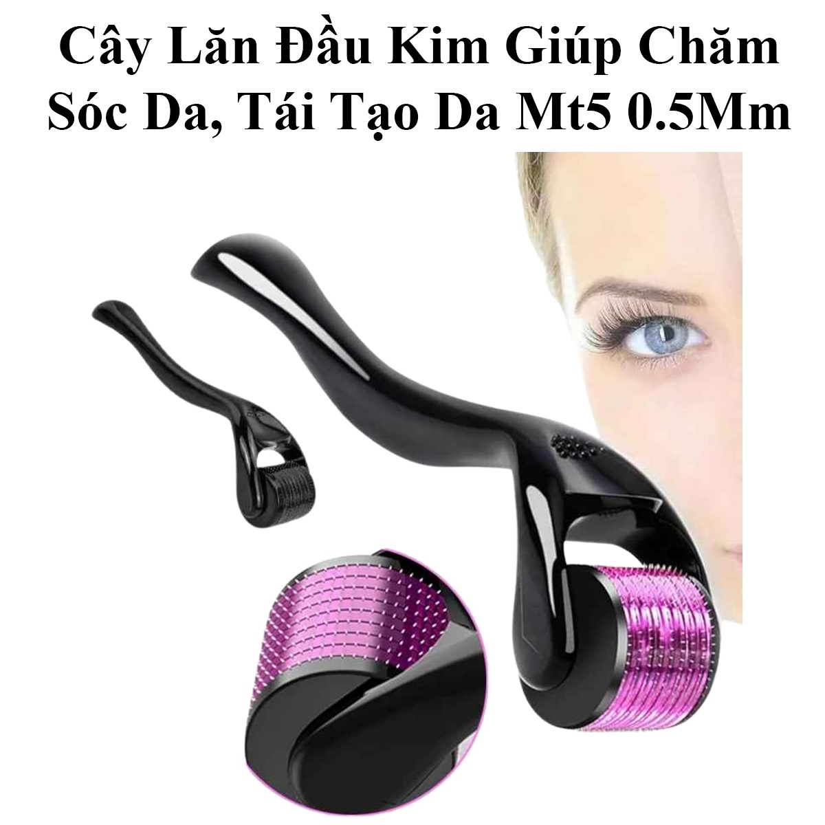 Cây Lăn Đầu Kim Giúp Chăm Sóc Da Và Tái Tạo Làn Da Mt5 0.5Mm