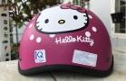 Nón Bảo Hiểm Nửa Đầu Hello Kitty