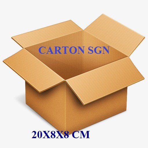 Bộ 10 Thùng Carton 20x8x8 Cm