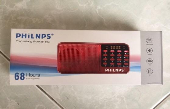 Loa Nghe Nhạc Usb Thẻ Nhớ Philnps 68 Um58 Chính Hãng