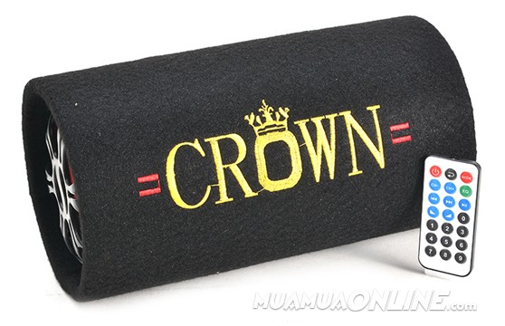 Loa Nghe Nhạc Usb Thẻ Nhớ Crown 5 Đế Cỡ Số 5 Bass Mạnh