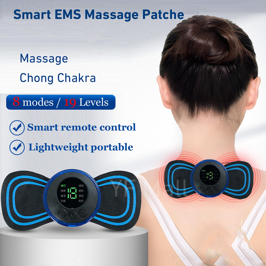 Máy Massage Xung Điện Hình Bướm 19 Cấp Độ, 8 Chế Độ Massage