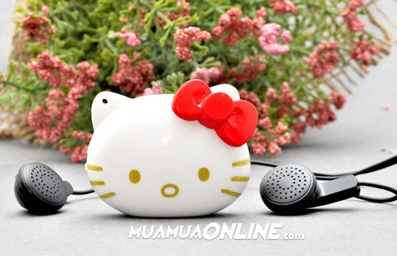 Máy Nghe Nhạc Mp3 Hello Kitty Thời Trang