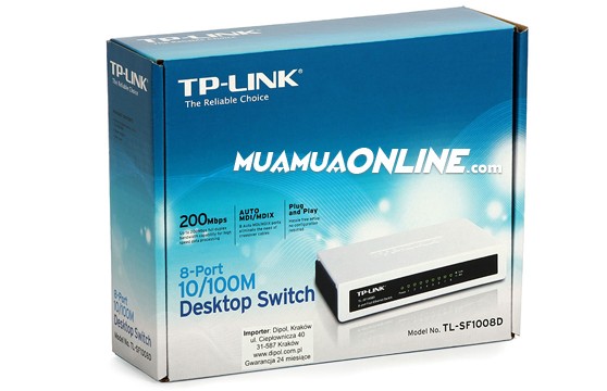 Switch Tp-Link 8 Port 100Mbps Chính Hãng