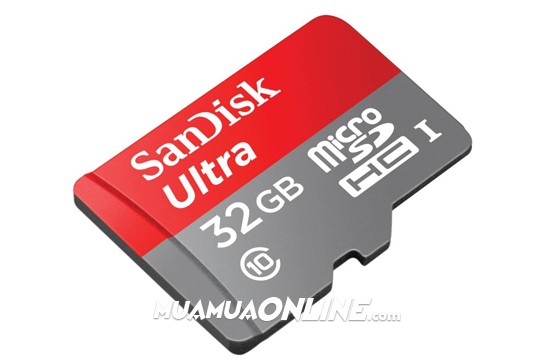 Thẻ Nhớ Điện Thoại Microsd Sandisk 32Gb Class 10 Chính Hãng