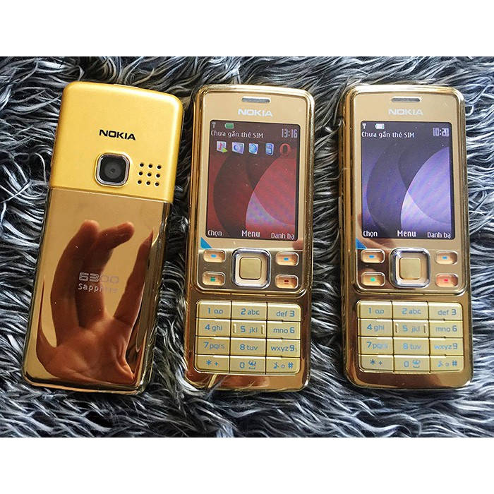Điện Thoại Nokia 6300 (Vàng)