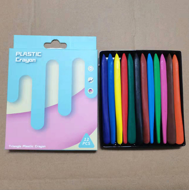 Hộp 24 Cây Bút Màu Sáp 12Cm An Toàn Cho Bé