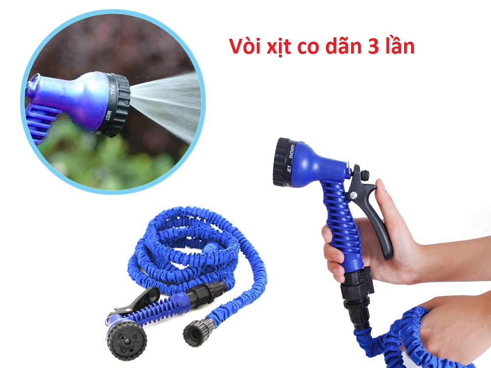 Vòi Xịt Nước Thông Minh Giãn Nở Magic Hose 15M