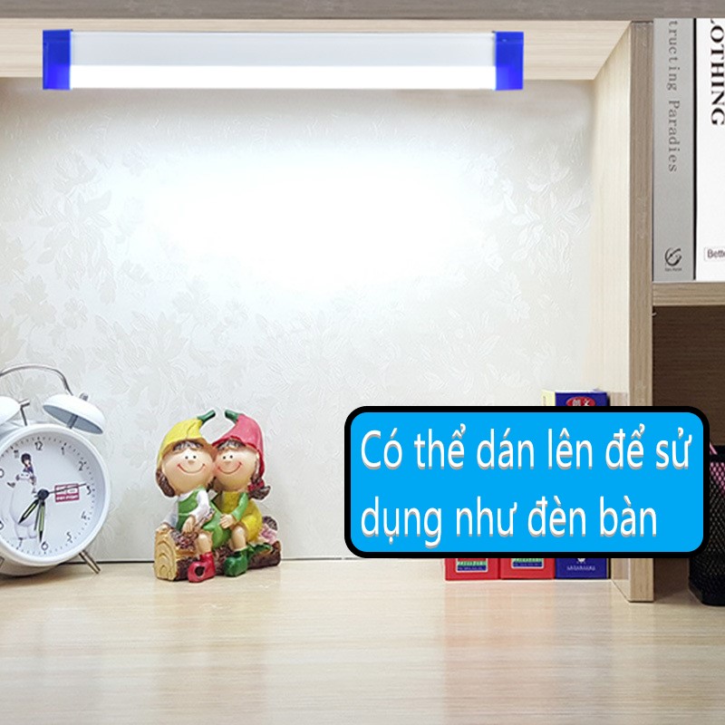 Bóng Đèn Led T5 Dùng Pin Sạc Dài 52Cm 3 Chế Độ Sáng