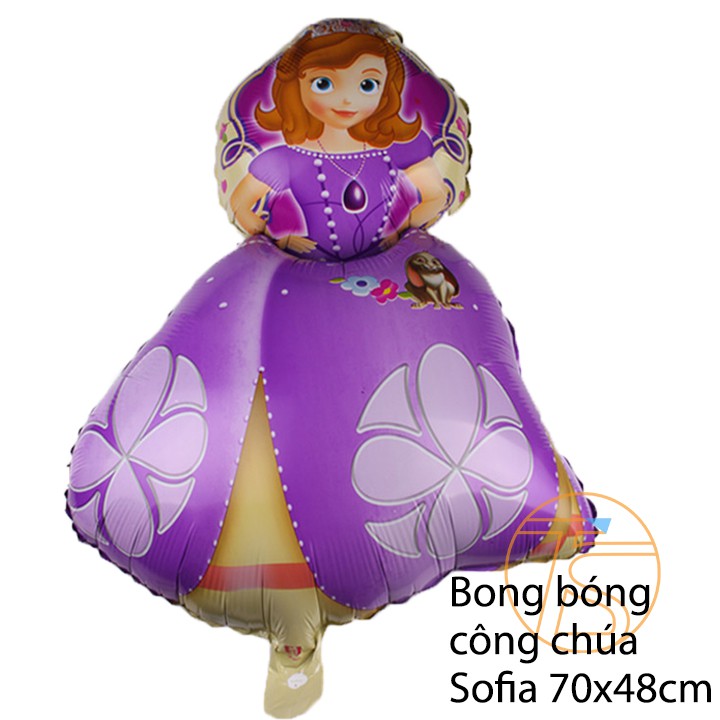 Combo Bong Bóng Trang Trính Sinh Nhật Công Chúa Cho Bé