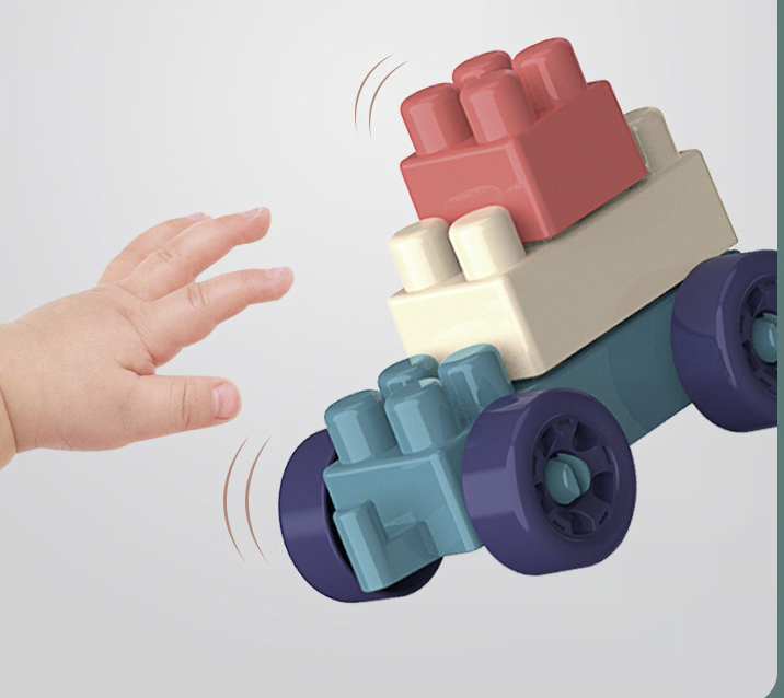 Bộ Đồ Chơi Lắp Ráp Xếp Hình 520 Chi Tiết Building Block Hộp Lớn Cho Bé