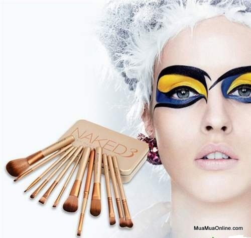 Bộ Cọ Trang Điểm Cá Nhân Naked 3 12 Cây