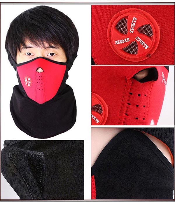 Khẩu Trang Kiểu Dáng Ninja Chuyên Dành Cho Phượt Thủ