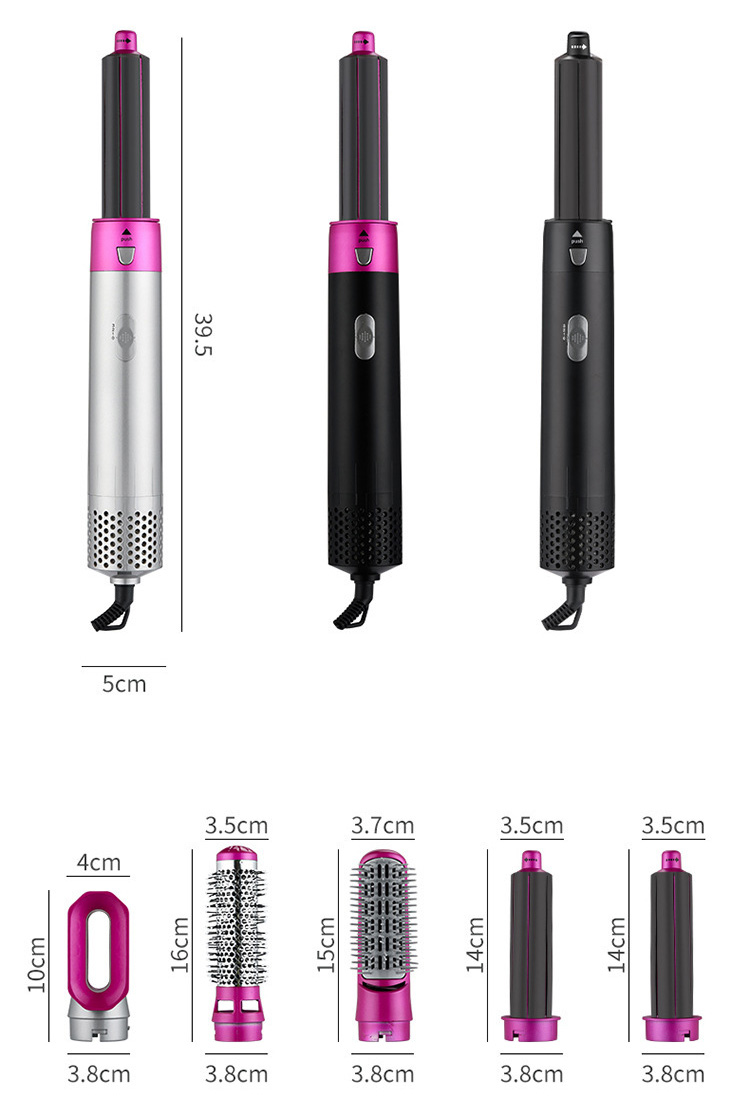 Máy Làm Tóc,tạo Kiểu Tóc Hàn Quốc Đa Năng 5 In 1 Công Suất 1000W
