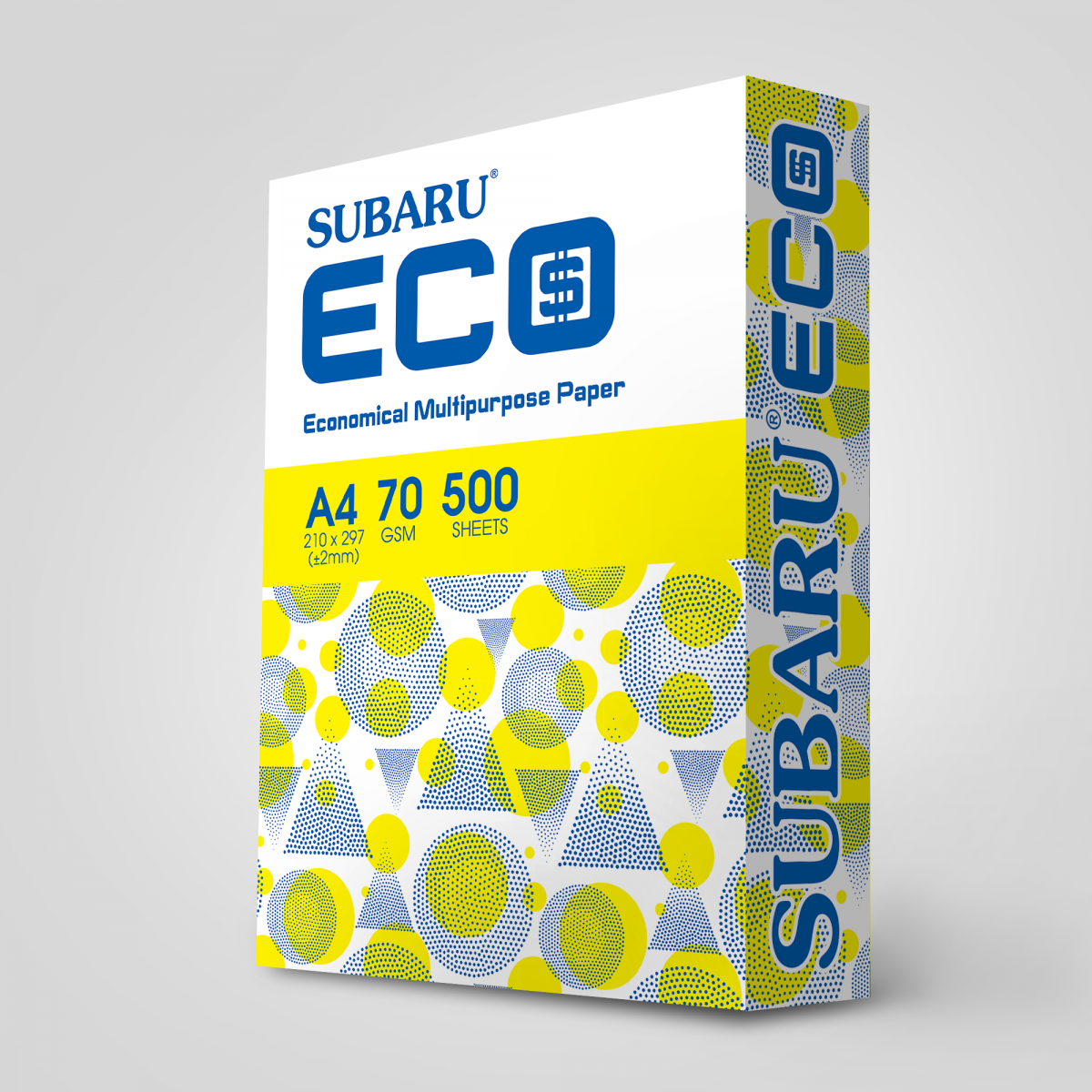 Giấy In A4 Eco Subaru 70 Gsm 500 Sheets