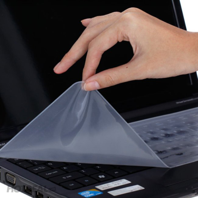 Tấm Phủ Bàn Phím Silicon Cho Laptop 15, 16 Inches Chống Bụi, Chất Lỏng Cực Tốt