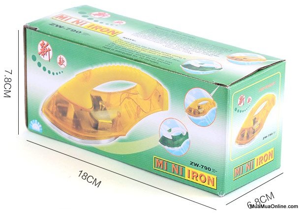 Bàn Ủi Mini Cầm Tay Du Lịch Tiện Dụng