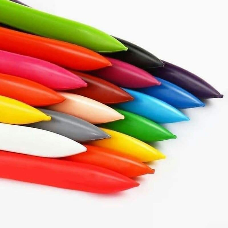Hộp 24 Cây Bút Màu Sáp 12Cm An Toàn Cho Bé