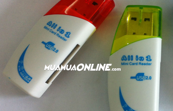 Đầu Đọc Thẻ Nhớ Mini Card Reader All In 1 T02 (Bộ 2 Cái)