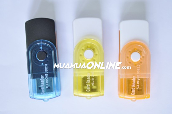 Đầu Đọc Thẻ Nhớ Xoay Mini (Bộ 2 Cái)