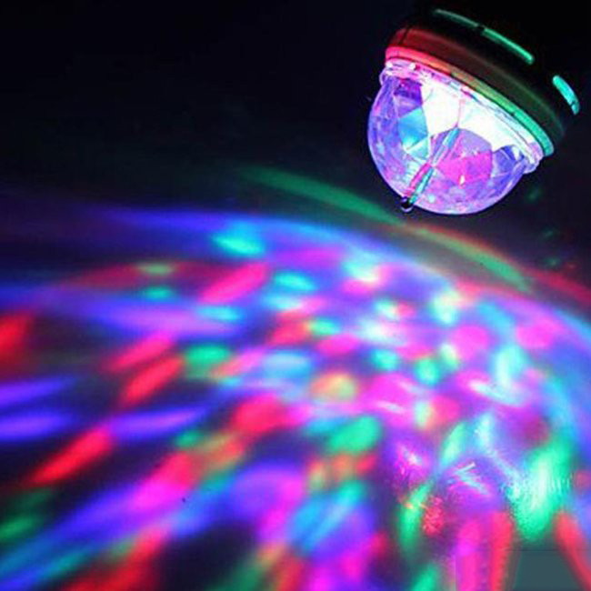 Bóng Đèn Led Karaoke, Vũ Trường Xoay 7 Màu Cực Đẹp