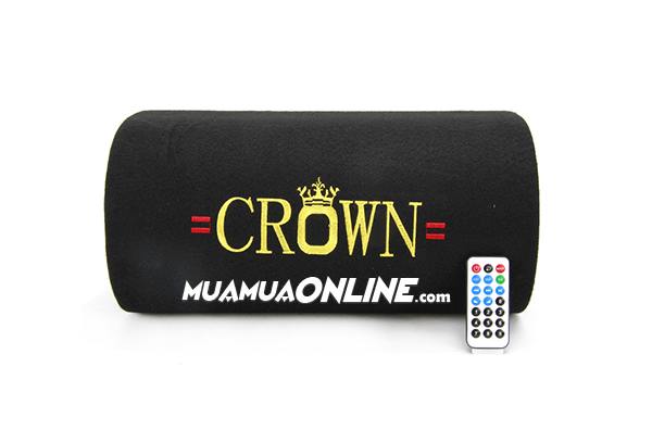 Loa Nghe Nhạc Usb Thẻ Nhớ Crown 6 Đế Cỡ Số 6 Bass Mạnh