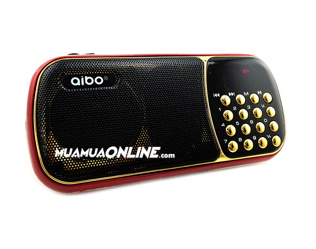 Loa Nghe Nhạc Usb Thẻ Nhớ Fm Aibo Un35