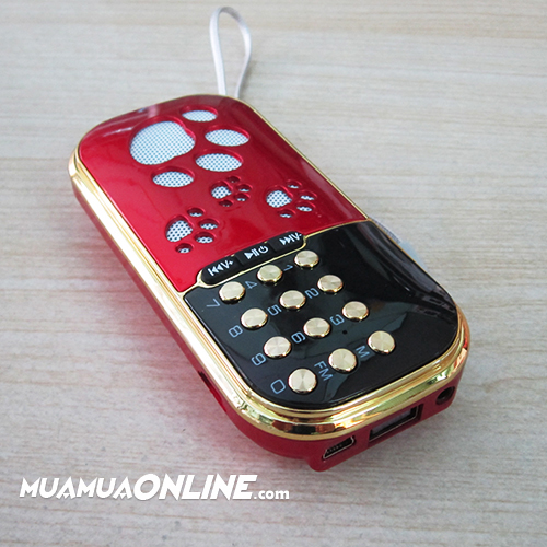 Loa Nghe Nhạc Usb Thẻ Nhớ Fm Craven Cr-62