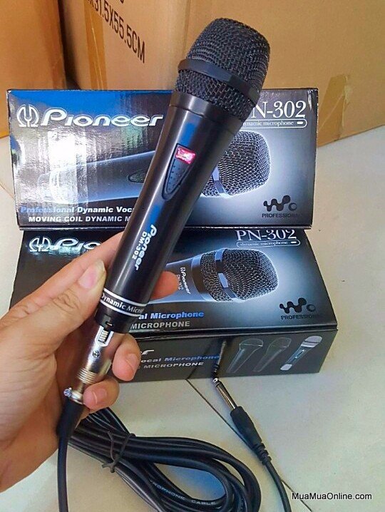 Micro Karaoke Có Dây Cao Cấp Pioneer Pn-302