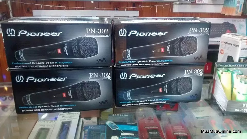 Micro Karaoke Có Dây Cao Cấp Pioneer Pn-302