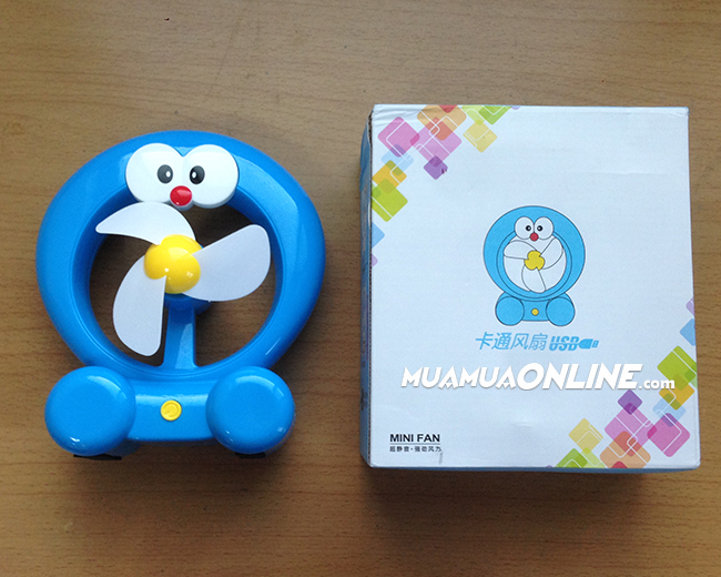 Quạt Mini Usb Fan Hello Kitty - Doremon Siêu Mát