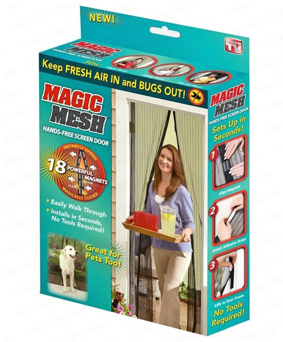 Rèm Cửa Chống Muỗi Magic Mesh